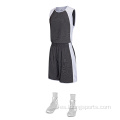 Hombres personalizados Sublimation Jersey de baloncesto gris